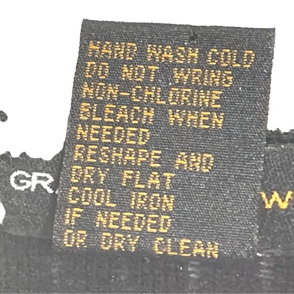 Grace Dane Lewis Large  Black/White Fine Knit Top Trim Zipper Front  86L - Picture 7 of 8